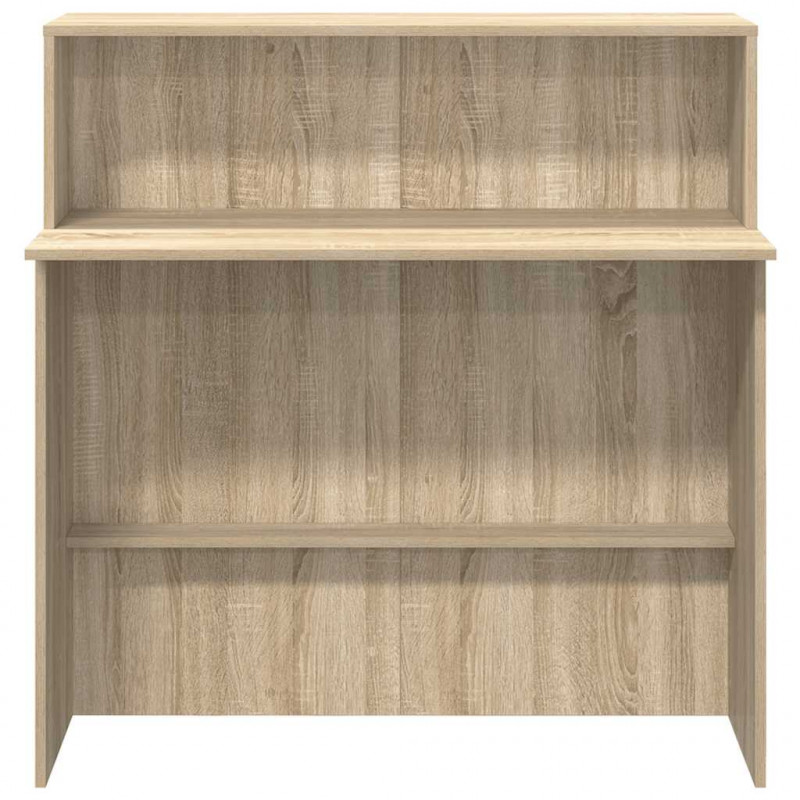 Biurko recepcyjne Sonoma Oak 100x50x103,5 cm Drewno konstrukcyjne