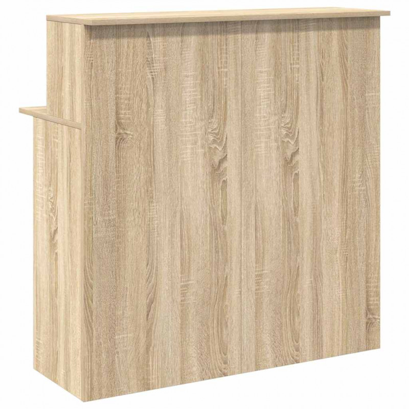 Biurko recepcyjne Sonoma Oak 100x50x103,5 cm Drewno konstrukcyjne