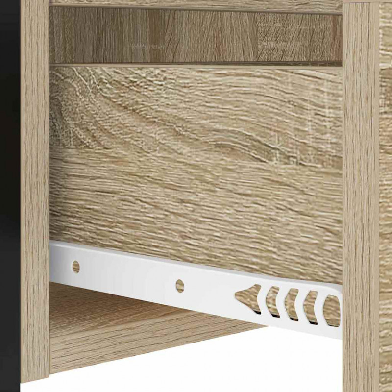 Szafka Nocna Dąb Sonoma 40 x 31 x 60 cm Materiał drewnopochodny