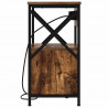 Szafka Nocna z szufladą 2 pcs Dąb wędzony 40 x 31 x 60 cm