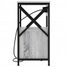 Szafka Nocna z szufladą 2 pcs Szary Sonoma 40 x 31 x 60 cm