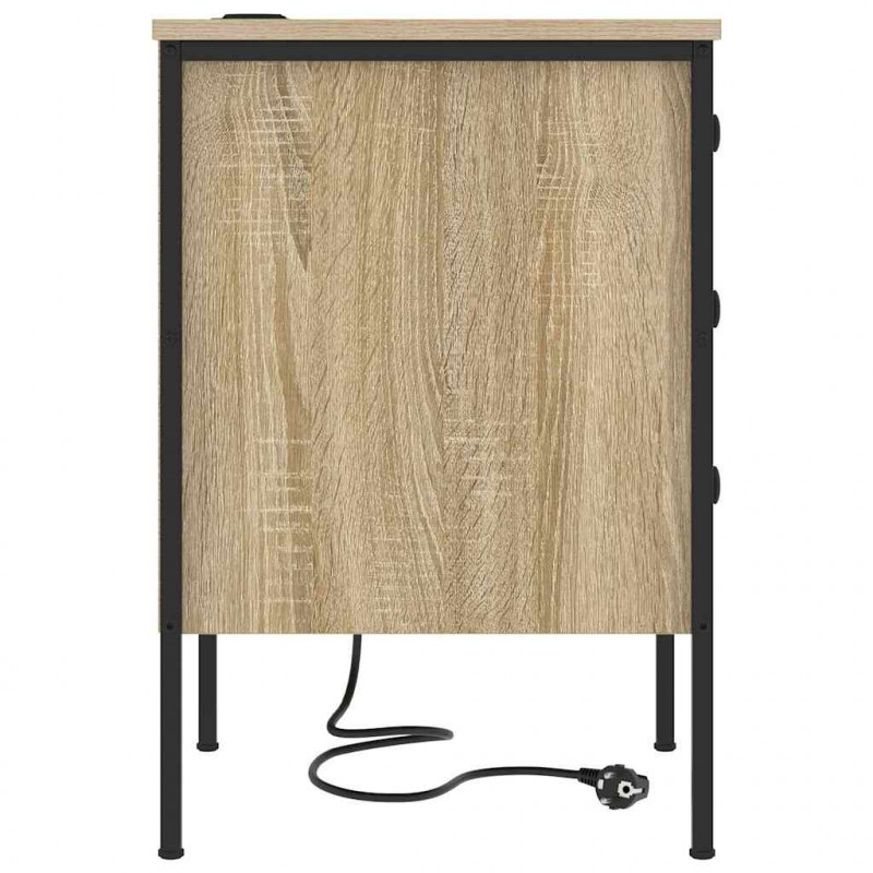 Szafka Nocna z szufladą 2 pcs Dąb Sonoma 42 x 41 x 61 cm