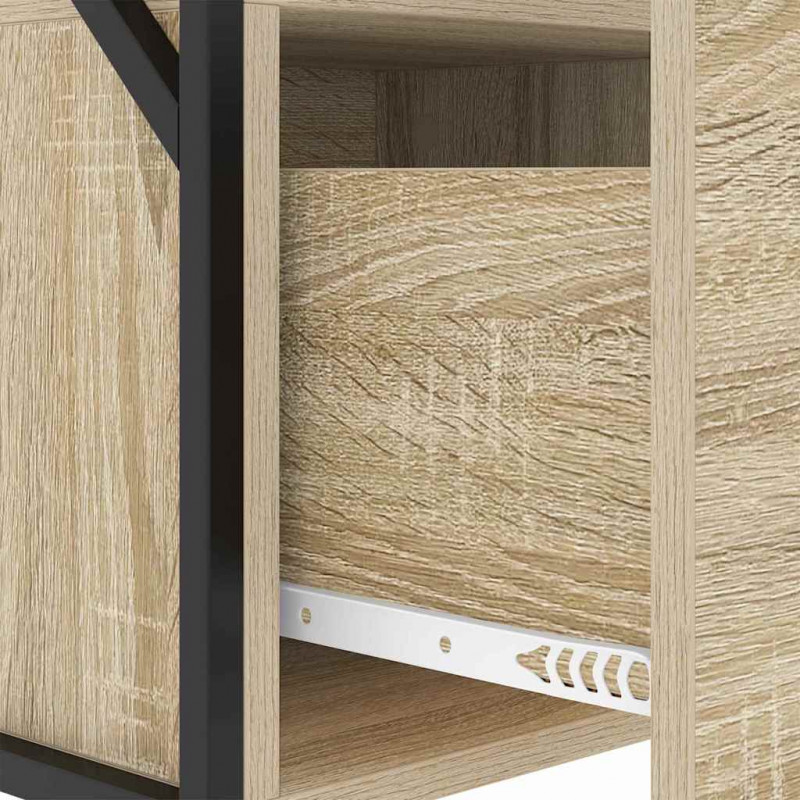 Szafka Nocna z szufladą 2 pcs Dąb Sonoma 40 x 31 x 60 cm