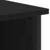 Szafka Nocna Czarny Dąb 55 x 31 x 76 cm Materiał drewnopochodny