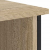 Szafka Nocna Dąb Sonoma 55 x 31 x 76 cm Materiał drewnopochodny