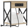 Szafka Nocna 2 pcs Dąb Sonoma 41 x 31 x 51 cm