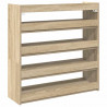 Półka na buty, dąb sonoma 80x25x81 , materiał drewnopochodny