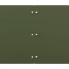 Obrzeża trawnikowe 10 szt. Oliwkowo-zielone 25x103 cm