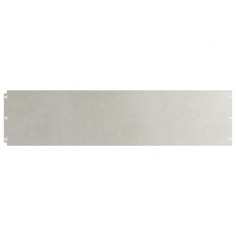 Obrzeża trawnikowe 10 szt. 25x103 cm Stal nierdzewna