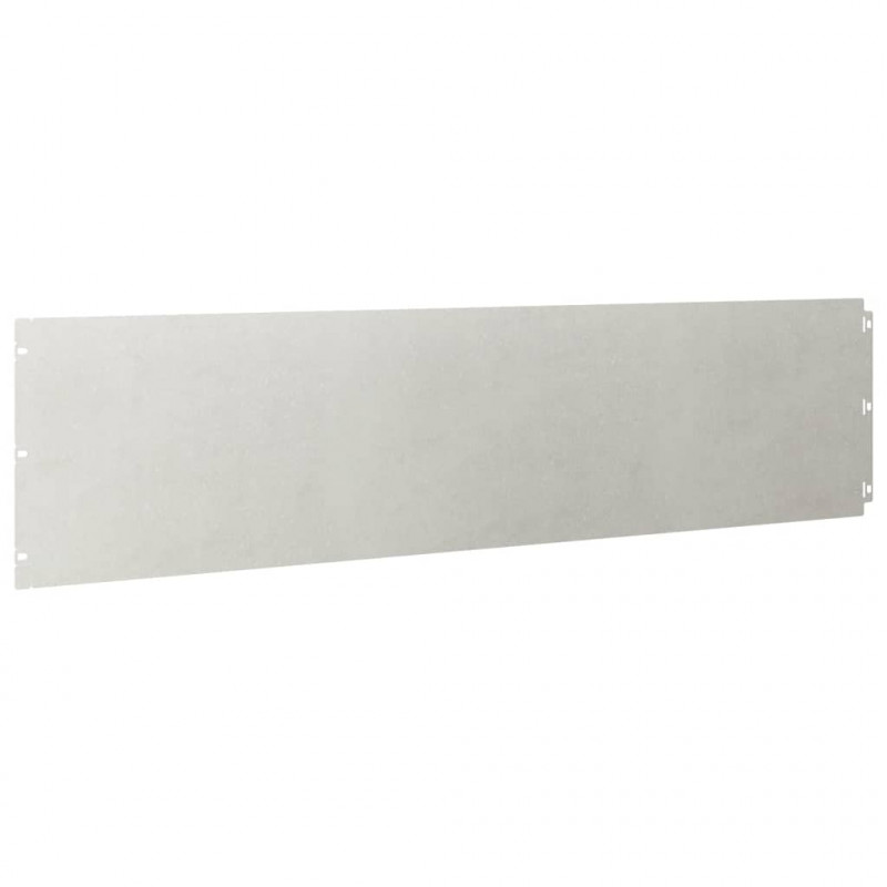 Obrzeża trawnikowe 10 szt. 25x103 cm Stal nierdzewna