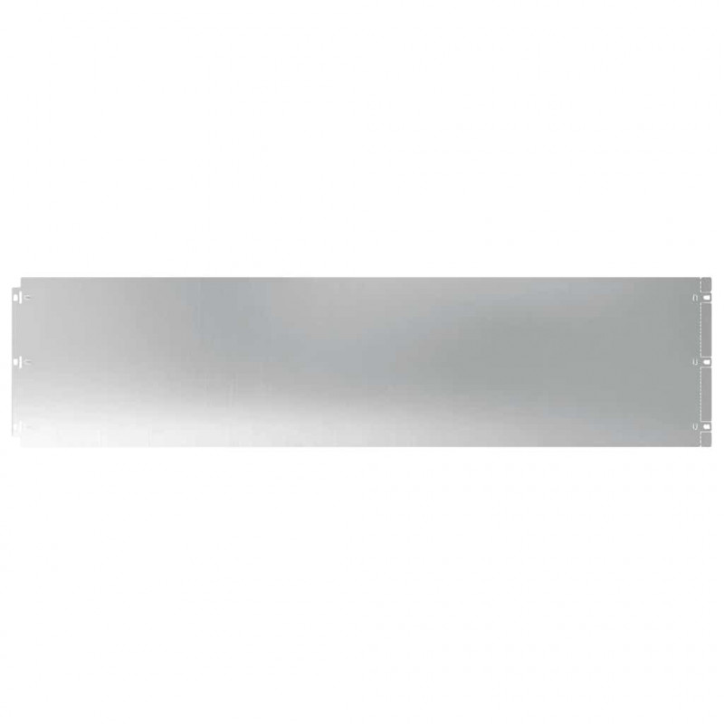Obrzeża trawnikowe 10 szt. 25x103 cm Stal ocynkowana