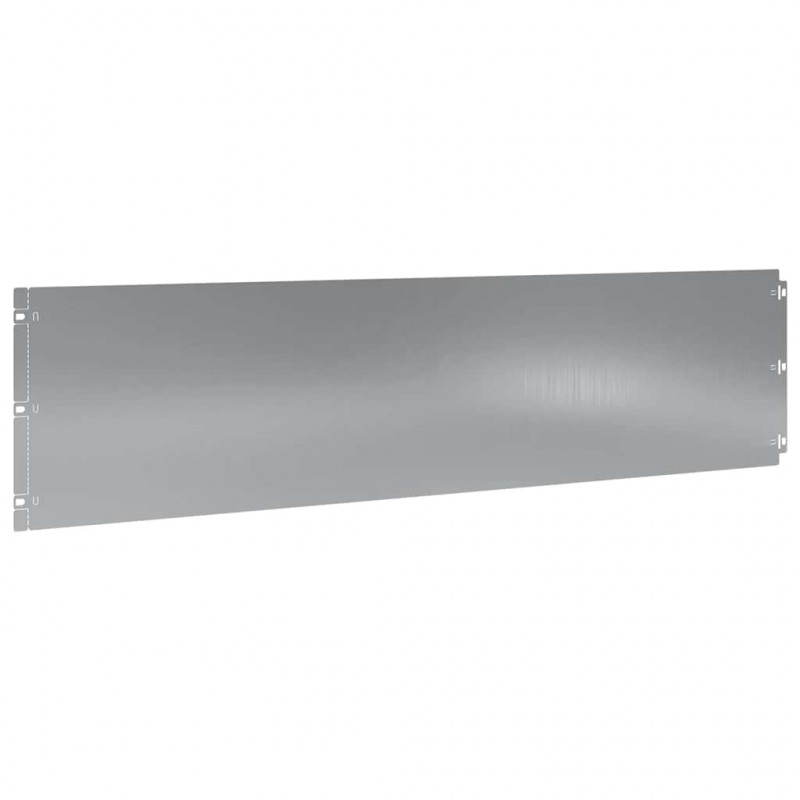 Obrzeża trawnikowe 10 szt. 25x103 cm Stal ocynkowana
