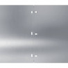 Obrzeża trawnikowe 10 szt. 25x103 cm Stal ocynkowana