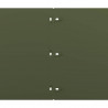 Obrzeża trawnikowe 20 szt. Oliwkowo-zielone 25x103 cm