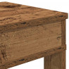 Stojak na buty, stare drewno, 60x30x98 cm