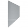 Obrzeża trawnikowe 20 szt. 25x103 cm Stal ocynkowana