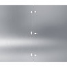 Obrzeża trawnikowe 20 szt. 25x103 cm Stal ocynkowana