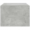 Szafka pod TV z oświetleniem LED, szarość betonu, 75x35,5x25 cm