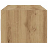 Szafka pod TV z oświetleniem LED, dąb artisan, 100x35,5x25 cm