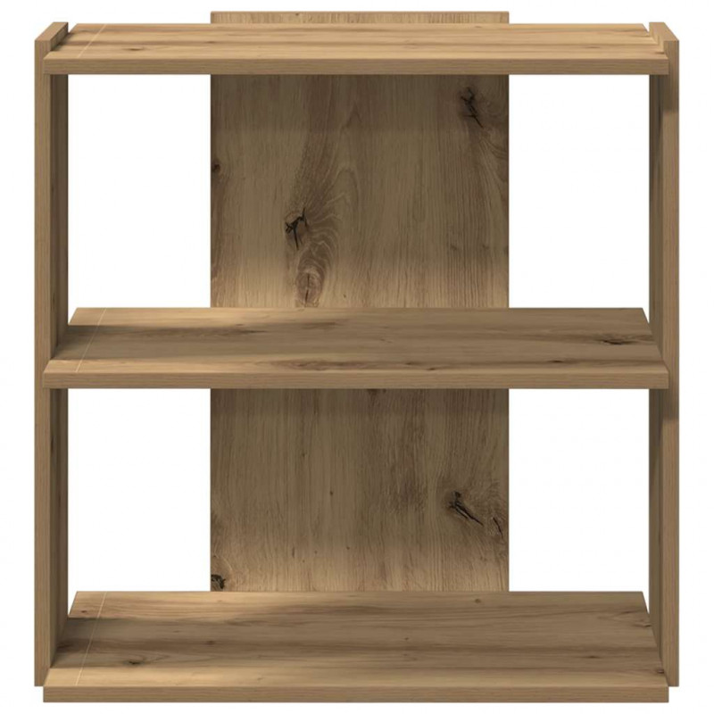 Regał 3-poziomowy Artisan Oak 60x30x60 cm Drewno klejone