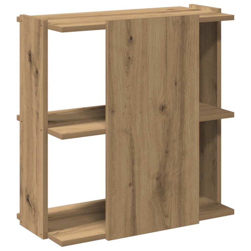 Regał 3-poziomowy Artisan Oak 60x30x60 cm Drewno klejone