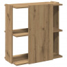Regał 3-poziomowy Artisan Oak 60x30x60 cm Drewno klejone
