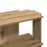 Regał 3-poziomowy Artisan Oak 60x30x60 cm Drewno klejone