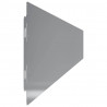 Obrzeża trawnikowe 50 szt. 10x103 cm Stal ocynkowana