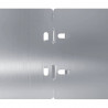 Obrzeża trawnikowe 50 szt. 10x103 cm Stal ocynkowana