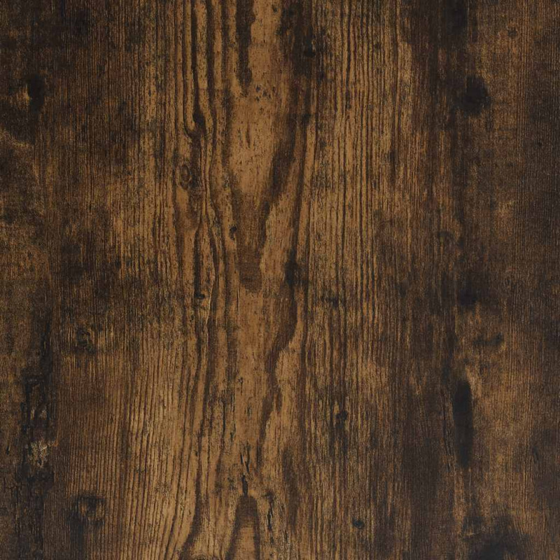 3-poziomowy regał na książki, przydymiony dąb, 60x30x120 cm