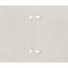 Obrzeża trawnikowe 10 szt. 15x103 cm Stal nierdzewna