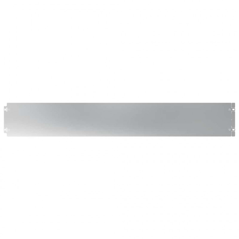 Obrzeża trawnikowe 50 szt. 15x103 cm Stal ocynkowana