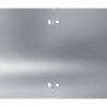 Obrzeża trawnikowe 10 szt. 20x103 cm Stal ocynkowana