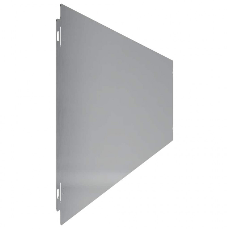 Obrzeża trawnikowe 30 szt. 20x103 cm Stal ocynkowana