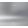 Obrzeża trawnikowe 30 szt. 20x103 cm Stal ocynkowana