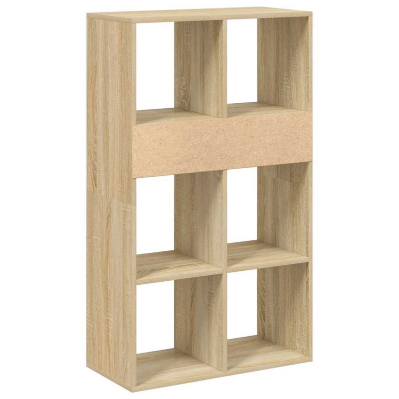 Regał na książki, Sonoma Oak, materiał drewnopochodny