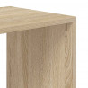 Regał na książki, Sonoma Oak, materiał drewnopochodny