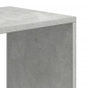 Regał, betonowy szary,66x31x112 cm, materiał drewnopochodny