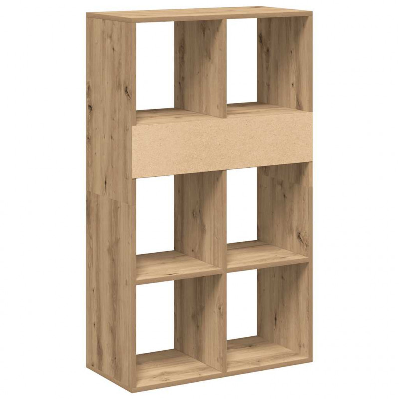 Szafka na książki, dąb artisan, materiał drewnopochodny