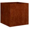 Doniczka Rusty 40x40x40 cm Stal nierdzewna