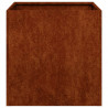 Doniczka Rusty 40x40x40 cm Stal nierdzewna