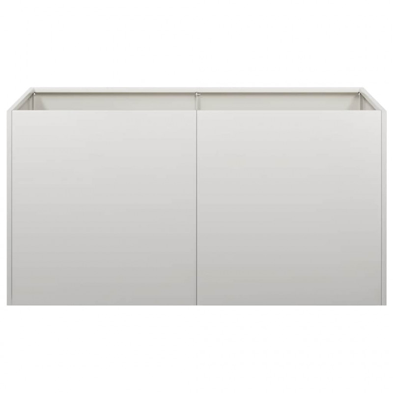 Doniczka 80x40x40 cm Stal nierdzewna