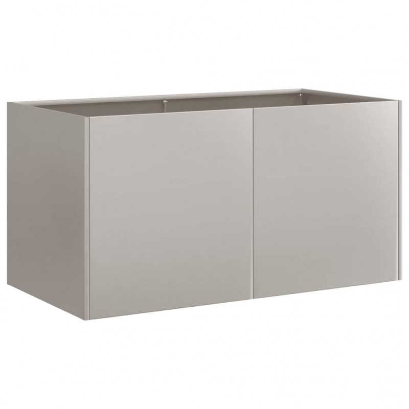 Doniczka Rusty 80x40x40 cm Stal nierdzewna