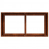 Doniczka Rusty 80x40x40 cm Stal nierdzewna