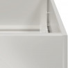 Doniczka 120x40x40 cm Stal nierdzewna