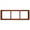 Doniczka Rusty 120x40x40 cm Stal nierdzewna