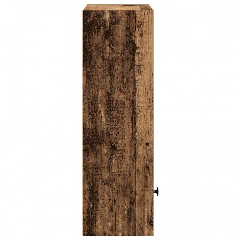 Regał, stare drewno, 31x24x77 cm, materiał drewnopochodny