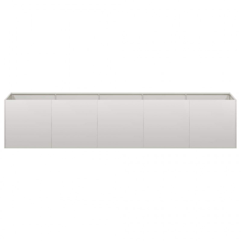 Doniczka 200x40x40 cm Stal nierdzewna
