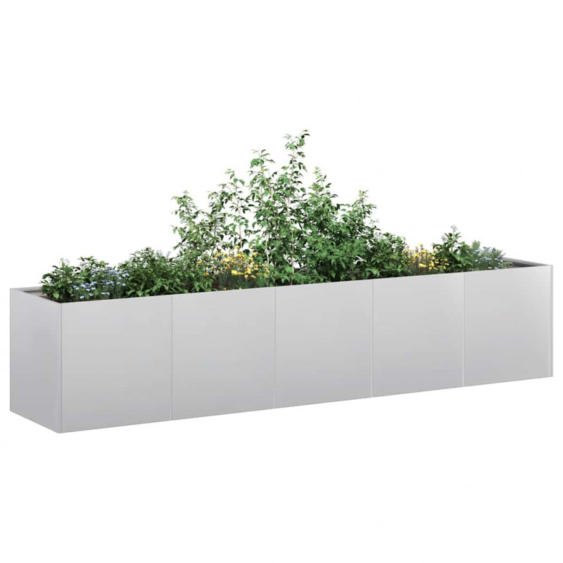 Doniczka 200x40x40 cm Stal ocynkowana