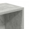 Regał, szarość betonu, 31x24x102 cm, materiał drewnopochodny